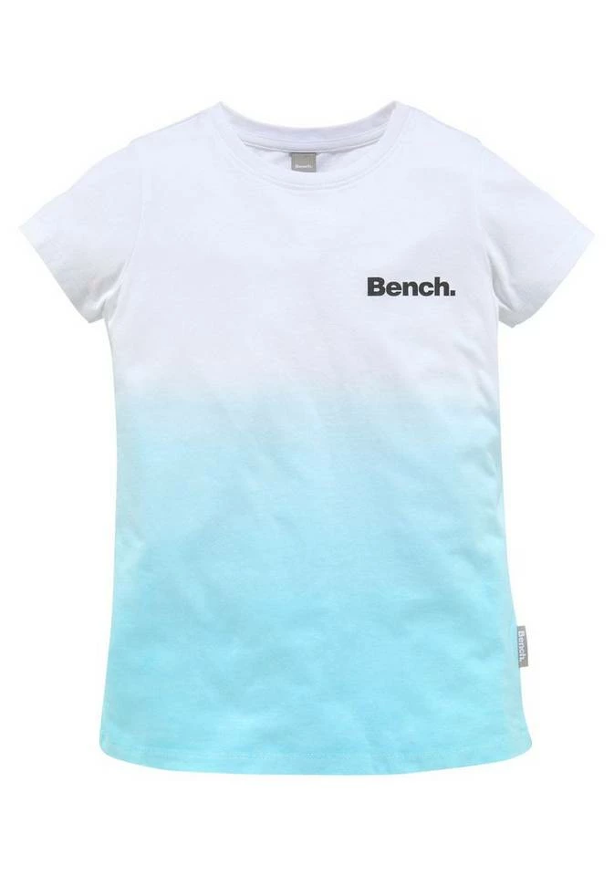 Bench. T-Shirt mit modischem Farbverlauf und Rückendruck 4 Bench. T-Shirt mit modischem Farbverlauf und Rückendruck – Bild 4
