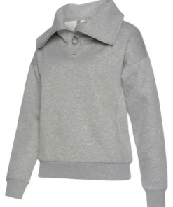 Bench. Sweater mit Stehkragen und Logodruck Schwarz, Altrosa, Grau -Bench Verkaufsgeschäft 04529b81 b3cf 59b5 907b f1251dc7e8bb