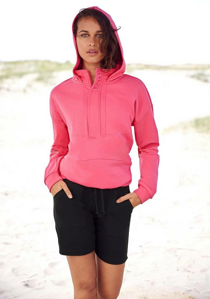 Bench. Bermudas mit Kordel und Eingrifftaschen Ecru, Schwarz 3 Bench. Bermudas mit Kordel und Eingrifftaschen Ecru, Schwarz – Bild 3