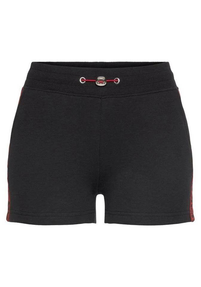 Bench. Relaxshorts mit Gummizug und Logotape Braun, Schwarz 2 Bench. Relaxshorts mit Gummizug und Logotape Braun, Schwarz – Bild 2