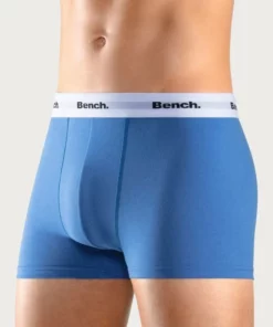 Bench. Boxer (4 Stück) mit kontrastfarbigem Bund Schwarz, Royalblau | grau-meliert | rot | schwarz, Navy | bordeaux | petrol | anthrazit -Bench Verkaufsgeschäft 116437dc 9d82 5166 b842 dca2f20b9d59