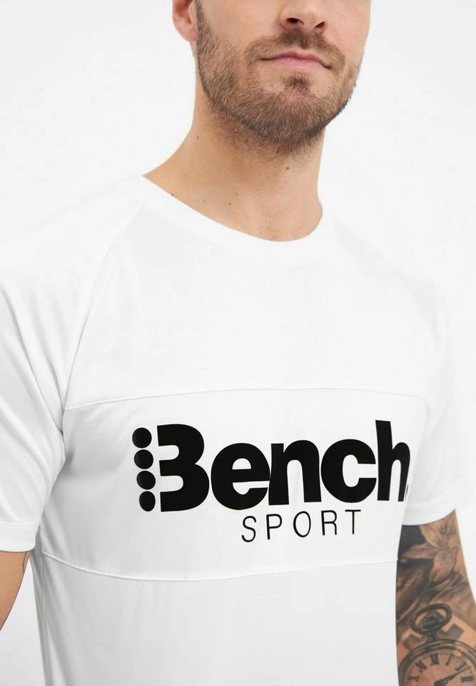 Bench. Kurzarmshirt »Deltoid« Schwarz, White 4 Bench. Kurzarmshirt »Deltoid« Schwarz, White – Bild 4