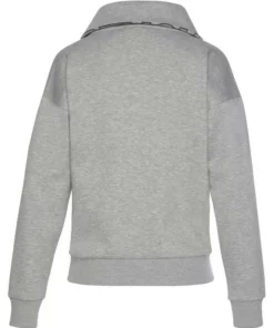 Bench. Sweater mit Stehkragen und Logodruck Schwarz, Altrosa, Grau -Bench Verkaufsgeschäft 155994ef 0b14 5233 8e29 f6078f6af610