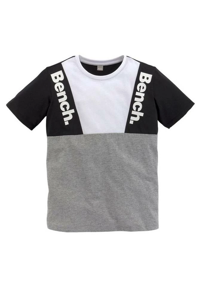 Bench. T-Shirt »mit farbigen Einsätzen« 2 Bench. T-Shirt »mit farbigen Einsätzen« – Bild 2