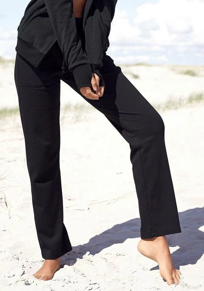 Bench. Homewearhose mit Kordel Türkis, Schwarz 8 Bench. Homewearhose mit Kordel Türkis, Schwarz – Bild 8