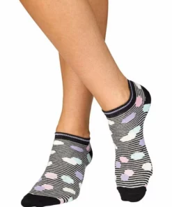 Bench. Sneakersocken (5-Paar) gestreift und gepunktet -Bench Verkaufsgeschäft 18729992