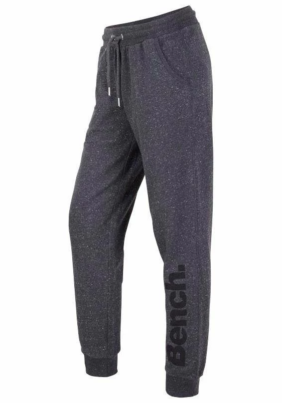 Bench. Relaxhose mit Logoprint Schwarz, Anthrazit-meliert 6 Bench. Relaxhose mit Logoprint Schwarz, Anthrazit-meliert – Bild 6