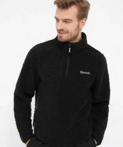 Bench. Fleecejacke »Escapo« Stickerei, Sportives Seitenband Navy, Grau, Schwarz -Bench Verkaufsgeschäft 19b1802a 1546 5e2a 9aac 259295f802cc