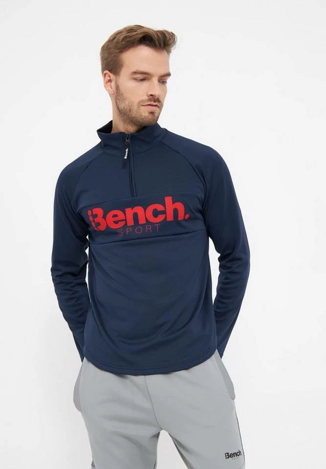 Bench. Sweatshirt »Pector« Schwarz, Navy 6 Bench. Sweatshirt »Pector« Schwarz, Navy – Bild 6