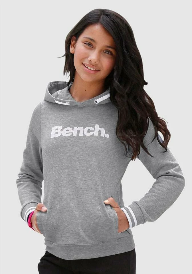 Bench. Kapuzensweatshirt mit Frontdruck Schwarz, Grau, Bordeaux 9 Bench. Kapuzensweatshirt mit Frontdruck Schwarz, Grau, Bordeaux – Bild 9