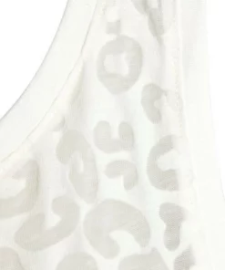 Bench. Tanktop mit leicht transparentem Leomuster Schwarz-leo, Nougat-leo, Weiß-leo -Bench Verkaufsgeschäft 2084ebee 87c6 5753 b7e4 04a4e2276ced