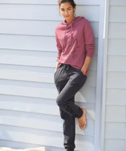 Bench. Relaxhose mit Logoprint Schwarz, Anthrazit-meliert 11 Bench. Relaxhose mit Logoprint Schwarz, Anthrazit-meliert -Bench Verkaufsgeschäft 21025211