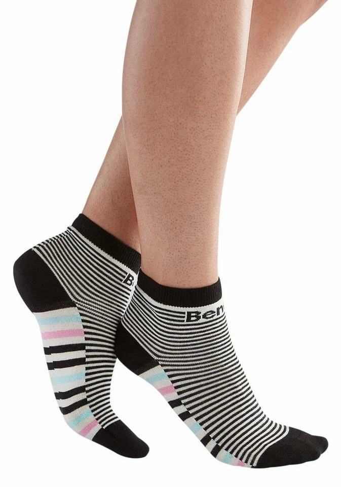 Bench. Kurzsocken (5-Paar) im Streifendesign 4 Bench. Kurzsocken (5-Paar) im Streifendesign – Bild 4