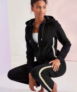 Bench. Relaxhose mit Glitzer Seitenstreifen Rosé, Beige-melange, Schwarz -Bench Verkaufsgeschäft 216d9d49 ea19 5733 b67d 4419ec5c28a9