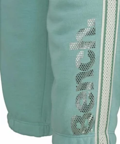 Bench. Relaxhose mit gestreiftem Bund und Glanzprint Grau-meliert, Mint, Apricot -Bench Verkaufsgeschäft 22925236
