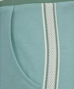 Bench. Relaxhose mit gestreiftem Bund und Glanzprint Grau-meliert, Mint, Apricot -Bench Verkaufsgeschäft 22925238