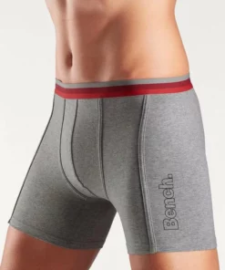 Bench. Langer Boxer (3 Stück) sportiv Dunkelpetrol | anthrazit-meliert | petrol, Bordeaux | grau-meliert | rot, Blau | schwarz | marine -Bench Verkaufsgeschäft 23135024