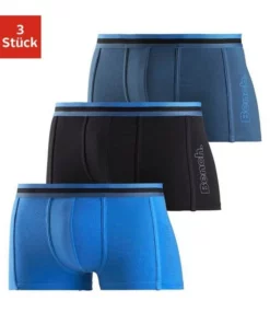 Bench. Hipster (3 Stück) sportiv Blau | schwarz | marine, Dunkelpetrol | anthrazit-meliert | petrol, Bordeaux | grau-meliert | rot -Bench Verkaufsgeschäft 23365966