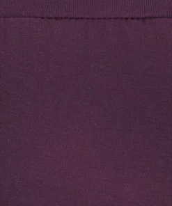 Bench. Leggings mit Logodruck in Metalloptik Schwarz, Aubergine -Bench Verkaufsgeschäft 24149586