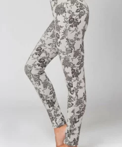Bench. Leggings mit samtigem Blumendruck 17 Bench. Leggings mit samtigem Blumendruck -Bench Verkaufsgeschäft 28561270