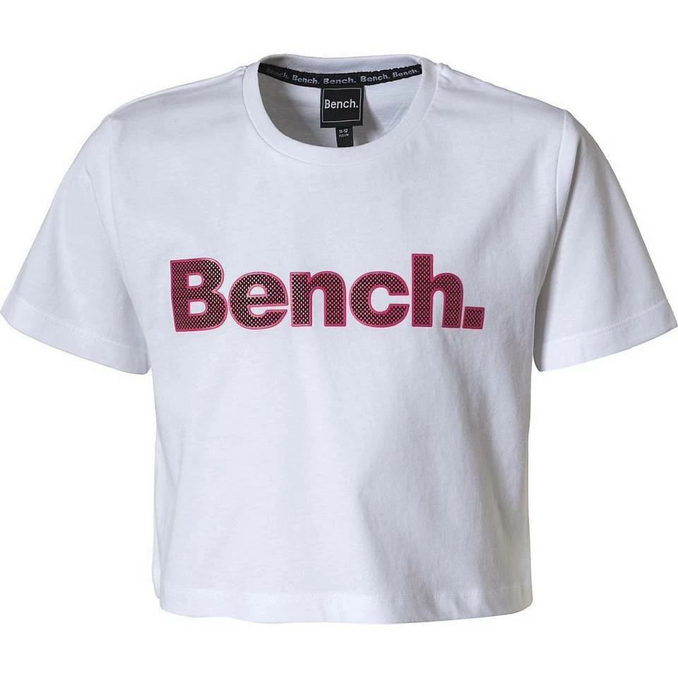 Bench. T-Shirt »T-Shirt KAY für Mädchen« Schwarz, Weiß, Pink 1 Bench. T-Shirt »T-Shirt KAY für Mädchen« Schwarz, Weiß, Pink