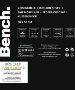 Bench. Dekokissen »Bench«, Kissenhülle mit Wendemotiv und Rundum-Paspel Grau, Rosa -Bench Verkaufsgeschäft 2b7b7d92 bbc3 5b79 a1ee d3680feca9d6