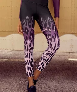 Bench. Funktionsleggings mit Animal-Druck im Farbverlauf