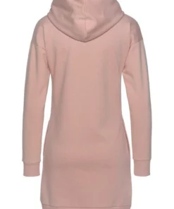 Bench. Sweatkleid mit senkrechtem Logodruck Schwarz, Grau, Altrosa -Bench Verkaufsgeschäft 2f84a6a7 8207 5c67 b6a5 9be10f32df83