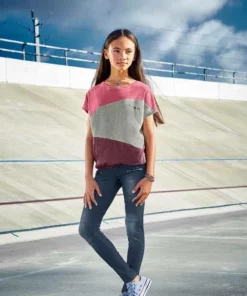 Bench. T-Shirt mit modischen Einsätzen -Bench Verkaufsgeschäft 30373877