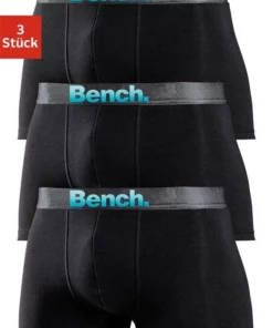 Bench. Boxer (3 Stück) mit Logo Webbund Türkis | marine | blau, Anthrazit | schwarz | grau-meliert, Schwarz 9 Bench. Boxer (3 Stück) mit Logo Webbund Türkis | marine | blau, Anthrazit | schwarz | grau-meliert, Schwarz -Bench Verkaufsgeschäft 30760417