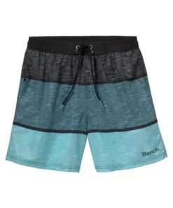 Bench. Badeshorts, mit Melangeoptik