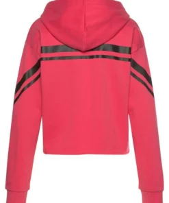 Bench. Kapuzensweatshirt in kurzer Form Schwarz-weiß, Pink-schwarz -Bench Verkaufsgeschäft 31008030