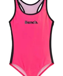 Bench. Badeanzug, mit Logoprint Pink-schwarz, Türkis-schwarz, Schwarz-weiß -Bench Verkaufsgeschäft 31422110
