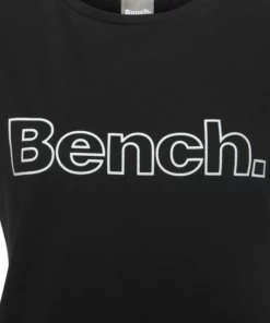 Bench. T-Shirt Schwarz | weiß, Rot | weiß, Hellgrau-meliert | weiß -Bench Verkaufsgeschäft 31469962