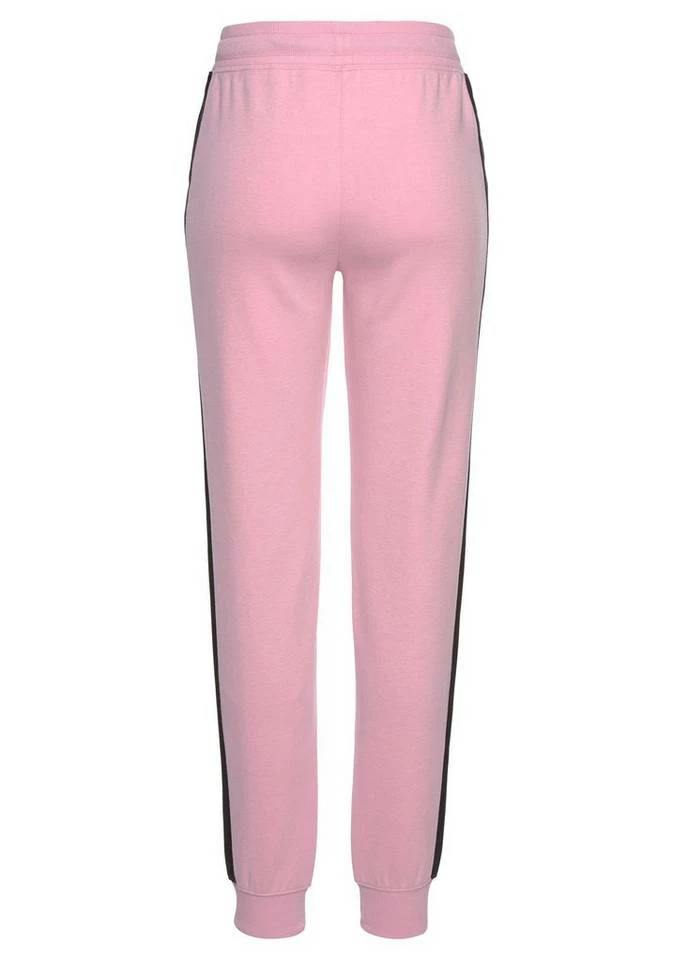 Bench. Sweathose mit Seitenstreifen und schmalem Bein Schwarz, Mint-schwarz, Rosa-schwarz, Anthrazit-meliert-schwarz 4 Bench. Sweathose mit Seitenstreifen und schmalem Bein Schwarz, Mint-schwarz, Rosa-schwarz, Anthrazit-meliert-schwarz – Bild 4