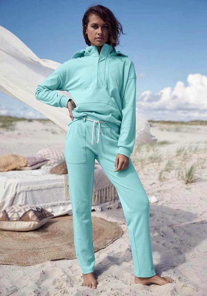 Bench. Homewearhose mit Kordel Türkis, Schwarz 3 Bench. Homewearhose mit Kordel Türkis, Schwarz – Bild 3