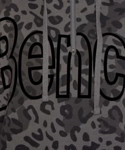 Bench. Sweatshirt mit Animalprint Flieder-bedruckt, Anthrazit-bedruckt -Bench Verkaufsgeschäft 34502026