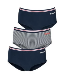 Bench. Hipster (3 Stück) mit weichem Webbündchen und kleinem Logodruck seitlich Rot, Marine -Bench Verkaufsgeschäft 34505794