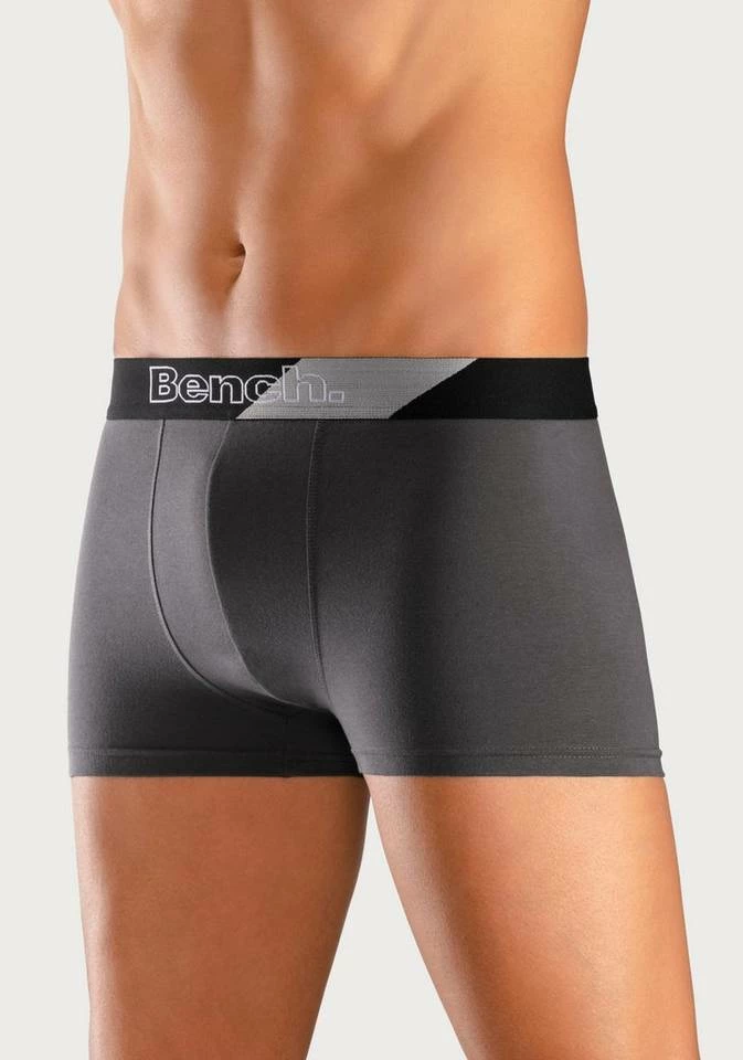 Bench. Boxer (3 Stück) mit modischem Streifen im Webbund Schwarz, Anthrazit | navy | schwarz 13 Bench. Boxer (3 Stück) mit modischem Streifen im Webbund Schwarz, Anthrazit | navy | schwarz – Bild 13