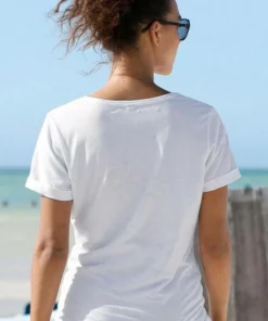 Bench. T-Shirt Schwarz | weiß, Rot | weiß, Hellgrau-meliert | weiß -Bench Verkaufsgeschäft 35187136