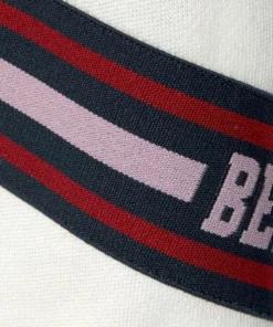 Bench. Sweatshirt mit Logo Tape an den Ärmeln Dunkelrosa-rosa, Weiß -Bench Verkaufsgeschäft 35334785