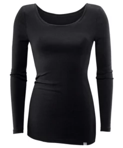 Bench. Langarmshirt (2er-Pack) besonders lang geschnitten und aus weicher Feinripp-Qualität Schwarz | grau-meliert, Schwarz | weiß -Bench Verkaufsgeschäft 35336454