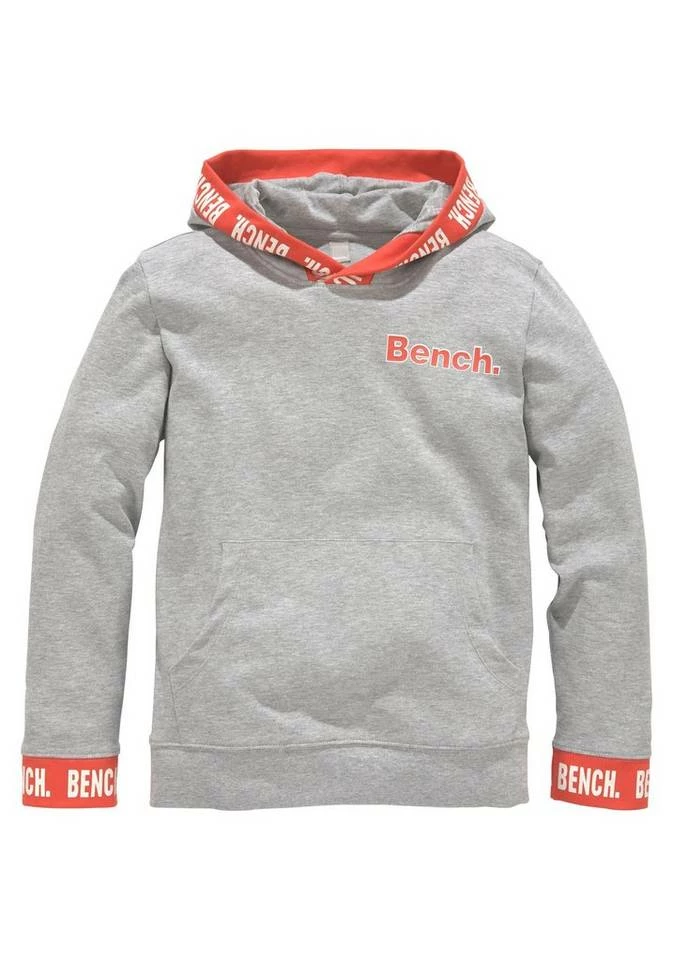 Bench. Sweatshirt mit Logo-Druck auf den Bündchen 1 Bench. Sweatshirt mit Logo-Druck auf den Bündchen