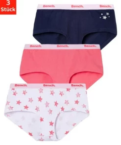 Bench. Panty (3 Stück) mit Sternen-Druck