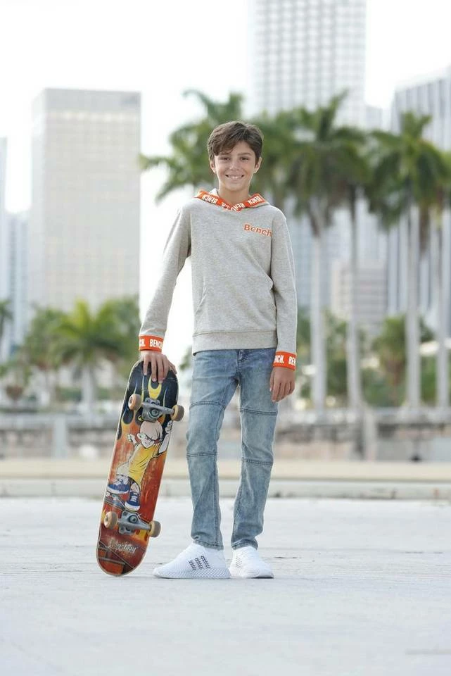 Bench. Sweatshirt mit Logo-Druck auf den Bündchen 5 Bench. Sweatshirt mit Logo-Druck auf den Bündchen – Bild 5