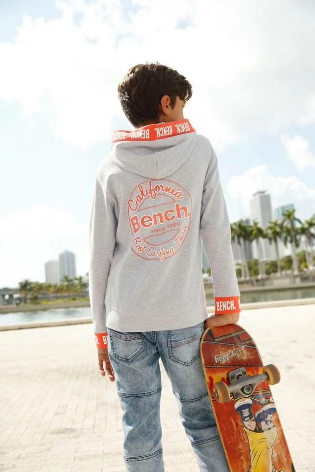Bench. Sweatshirt mit Logo-Druck auf den Bündchen 4 Bench. Sweatshirt mit Logo-Druck auf den Bündchen – Bild 4