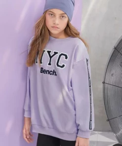Bench. Sweatshirt oversize - mit Logo-Print am Ärmel -Bench Verkaufsgeschäft 36849149