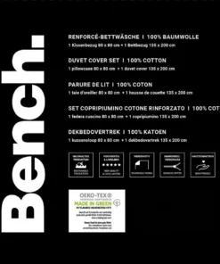 Wendebettwäsche »Bench«, Bench., mit Schriftzug -Bench Verkaufsgeschäft 37f4b117 5025 55c1 b09e 3398be4d704a