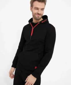 Bench. Sweatshirt »Stats« Schwarz, Red -Bench Verkaufsgeschäft 3804a4a9 3de8 5a38 a6cd 7f05b2d31534