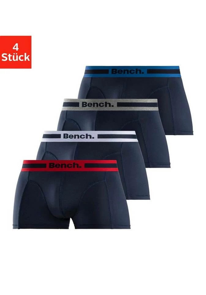 Bench. Funktionsboxer (4 Stück) aus Microfaser Blau | bordeaux | anthrazit | petrol, Navy-rot | navy-grau-meliert | navy-blau | navy-weiß, Rot | grau-meliert | navy | schwarz, Schwarz-anthrazit-meliert 9 Bench. Funktionsboxer (4 Stück) aus Microfaser Blau | bordeaux | anthrazit | petrol, Navy-rot | navy-grau-meliert | navy-blau | navy-weiß, Rot | grau-meliert | navy | schwarz, Schwarz-anthrazit-meliert – Bild 9